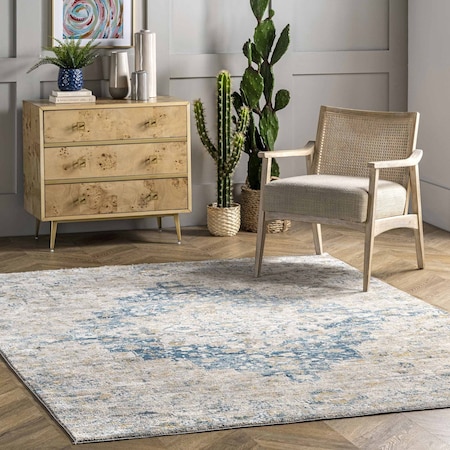 Nuloom Diana Medallion Vintage Area Rug 2ft 8in x 10ft KKDL02A-26010